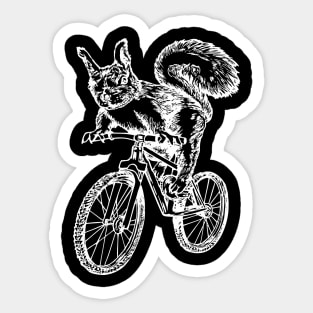 SEEMBO Squirrel Cycling Bicycle Cyclist Bicycling Bike Biker Sticker